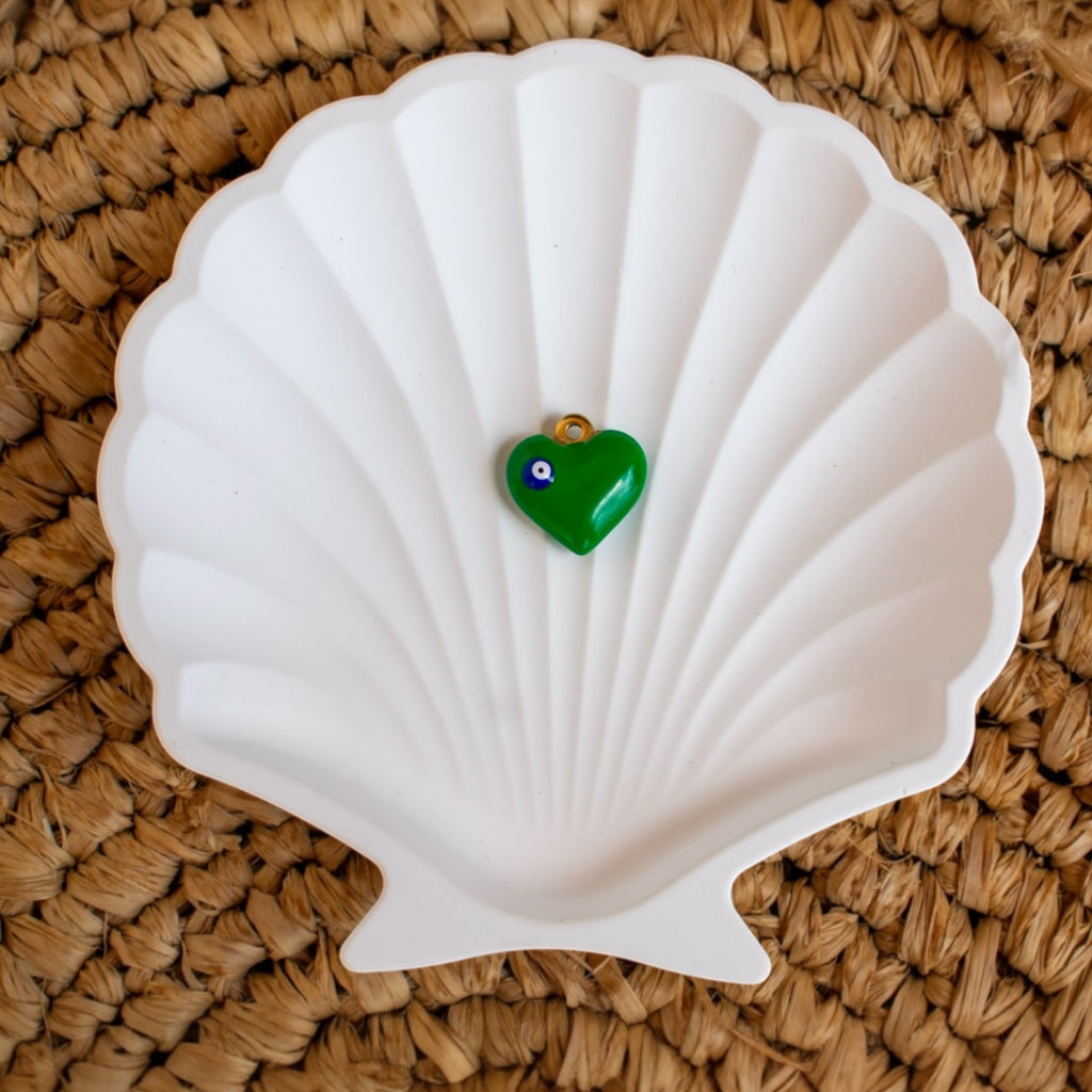 Grigri Cœur Vert – Œil Protecteur