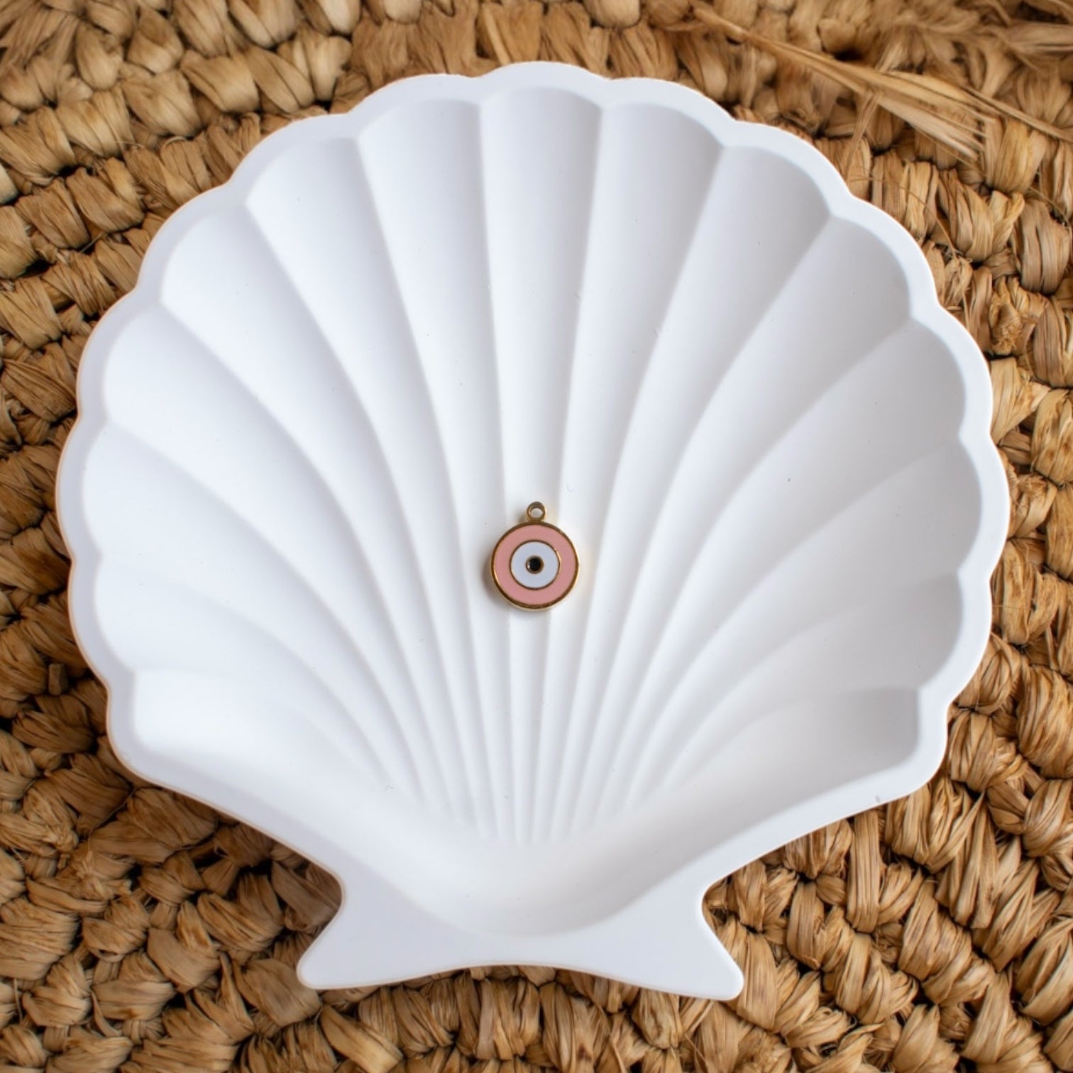 Grigri Œil de Protection Rose