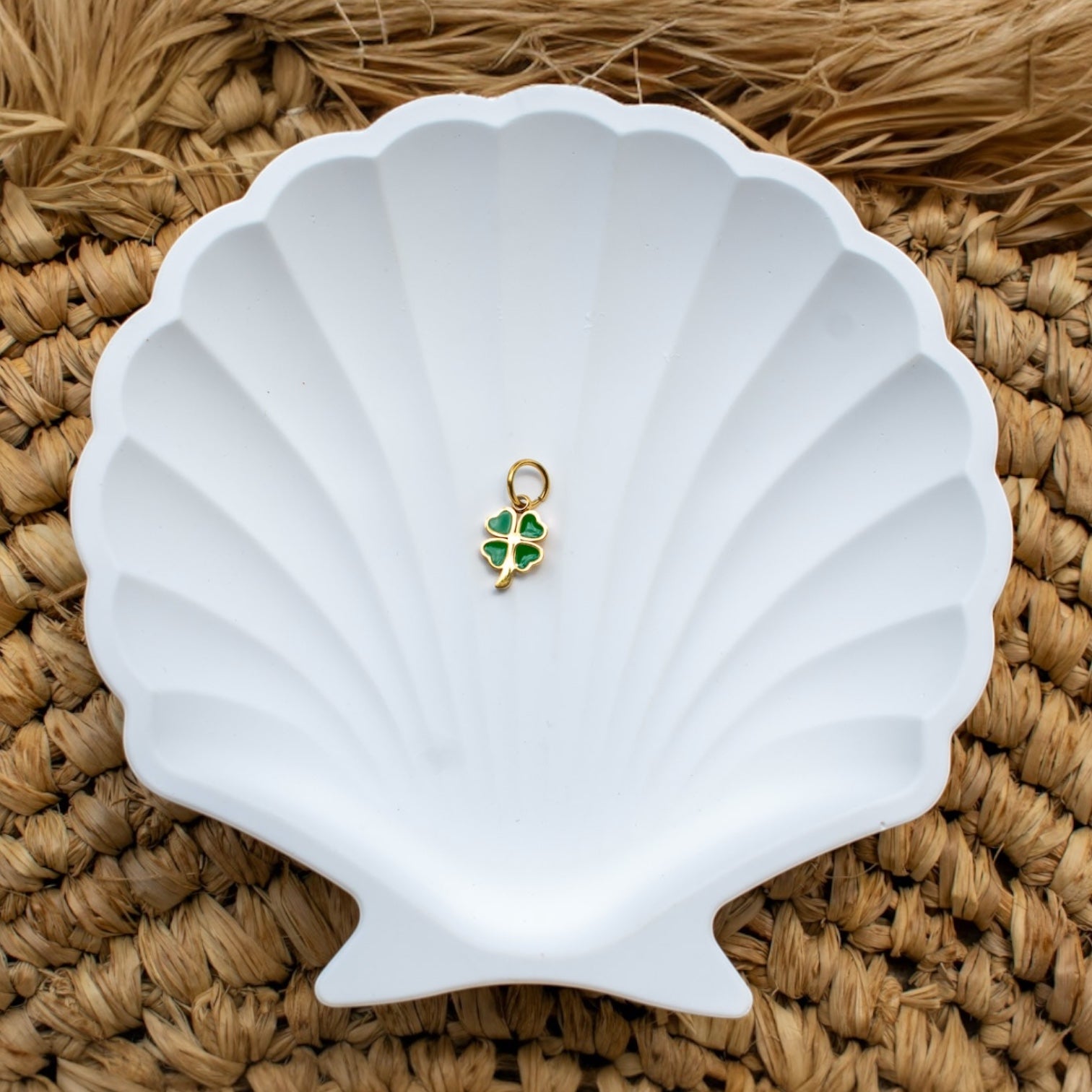 Grigri trèfle porte-bonheur