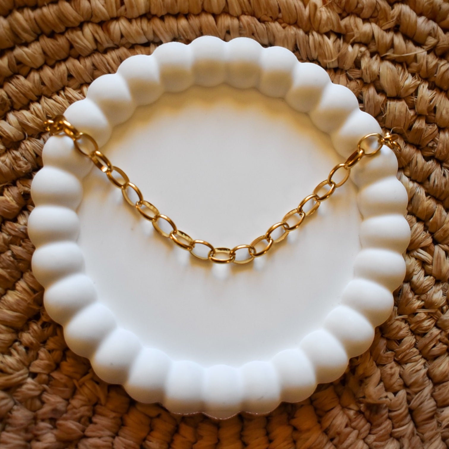 Chaîne à Maillons Ovales –  Acier Inoxydable