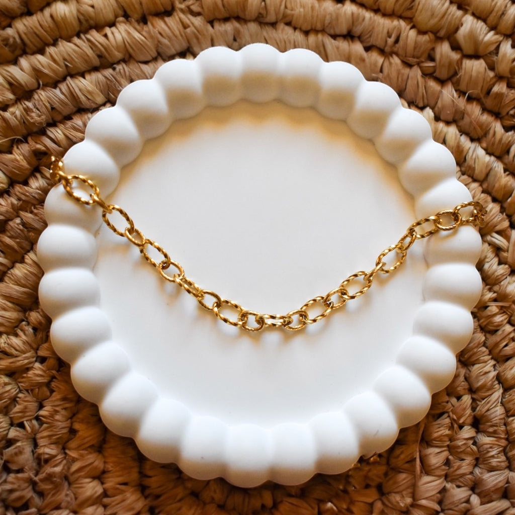 Chaîne Maillons Torsadés- Acier inoxydable