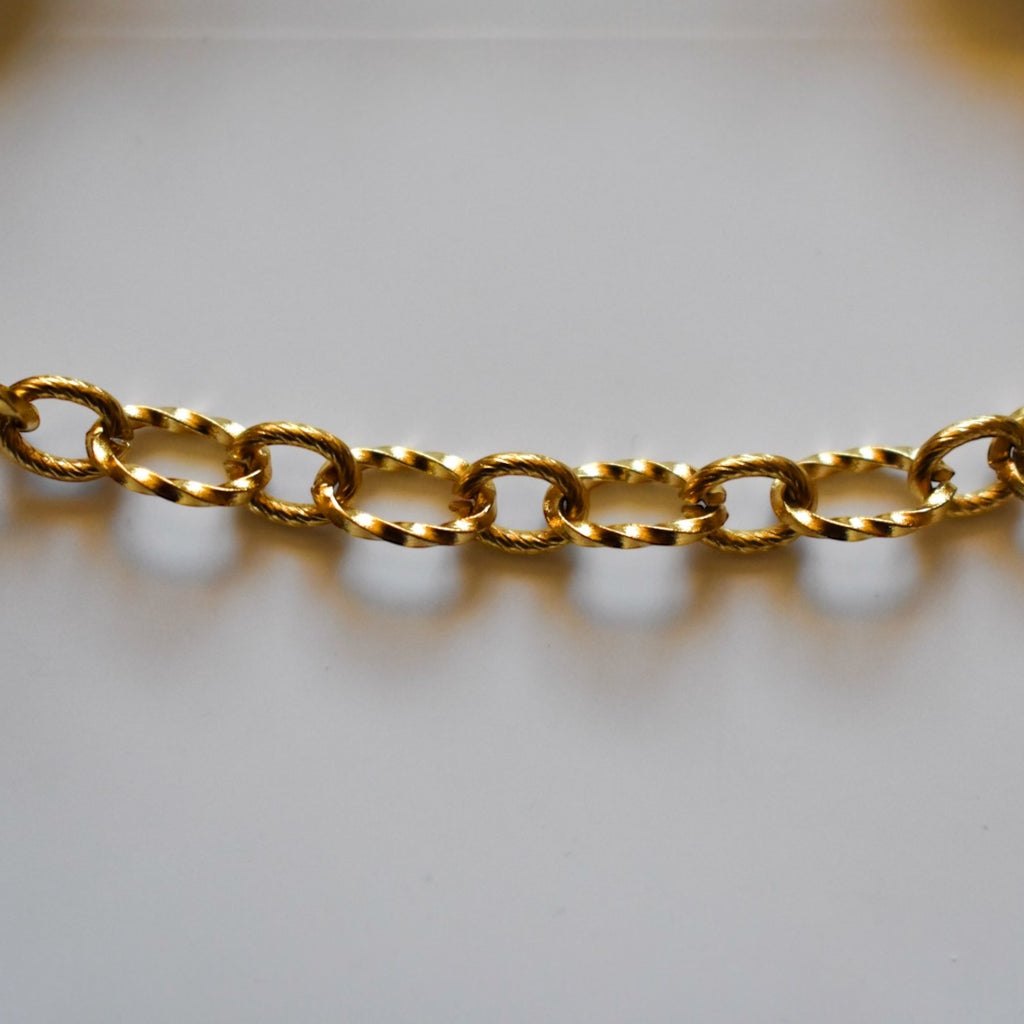 Chaîne Maillons Torsadés- Acier inoxydable