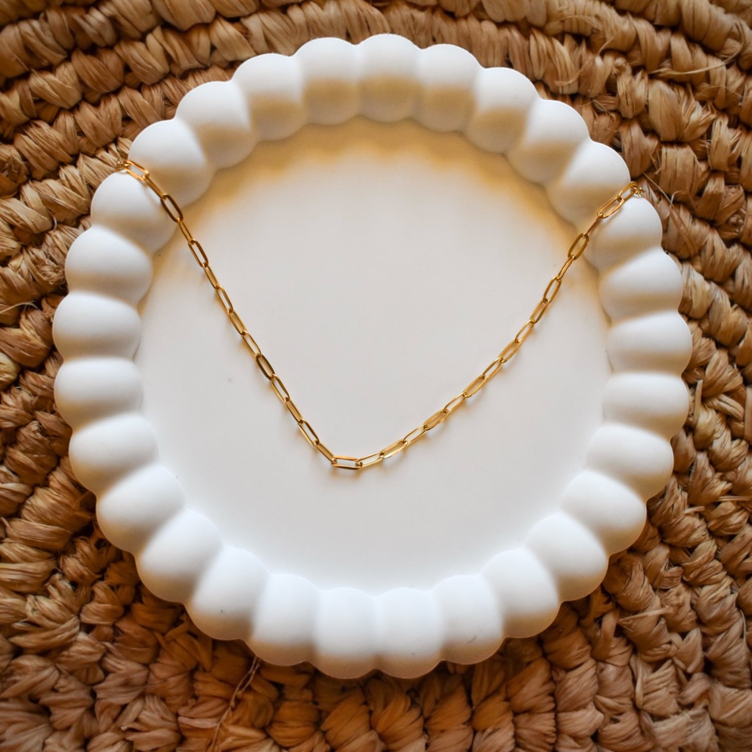 Chaîne Maillon Lisse Fin-Acier Inoxydable